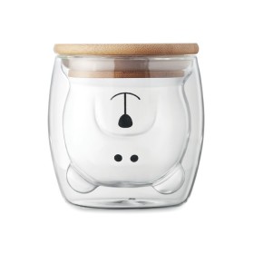Tasse en verre double paroi Smile 