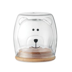 Tasse en verre double paroi Smile 