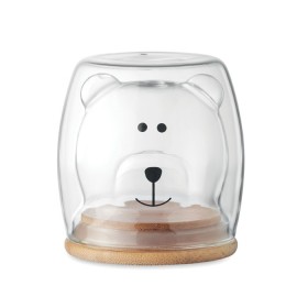 Tasse en verre double paroi Smile 
