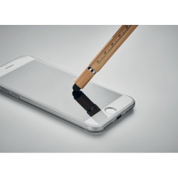 Stylo niveau à bulle en bambou Toolbam 