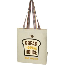 Sac shopping Rainbow de 5 l en coton recyclé 180 g/m² 