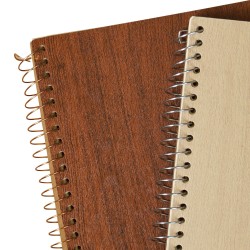 Carnet spirale A5 WOODNOT 