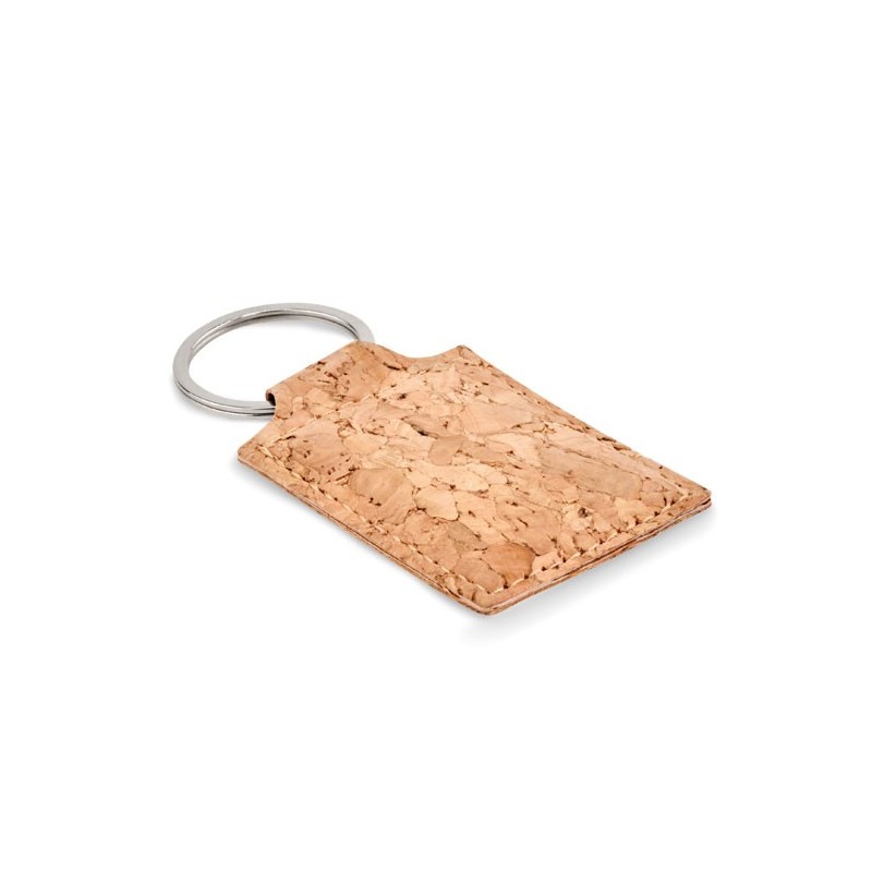 Porte-clés rectangulaire liège Concon 