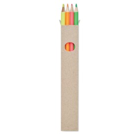 4 crayons surligneurs dans une boî BOWY 