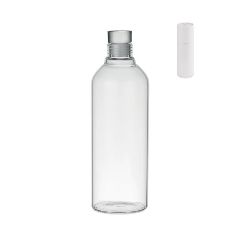 Bouteille en borosilicate 1L Large LouCouleur:Transparent