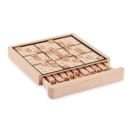 Jeu de plateau sudoku en bois Sudoku 