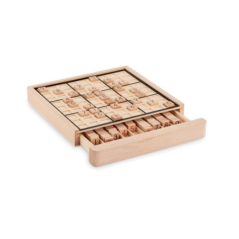 Jeu de plateau sudoku en bois Sudoku 