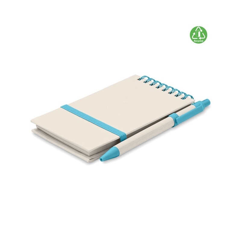 Carnet en carton de lait recycl Mito Set 