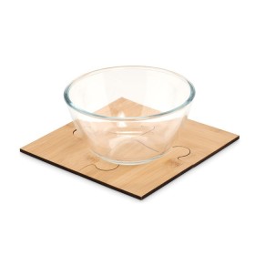 Lot de 4 sous-verres puzzle Lepy 
