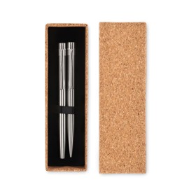 Stylos en acier inox. recyclé Graz Set 