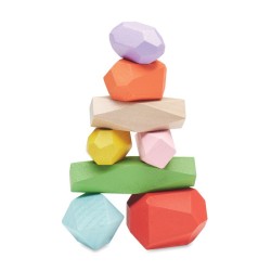 8 Pieces en bois empilables Dolmen 
