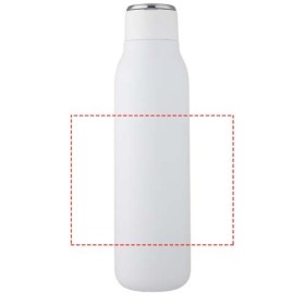 Bouteille isotherme Marka 600 ml avec couche de cuivre et avec boucle métallique 