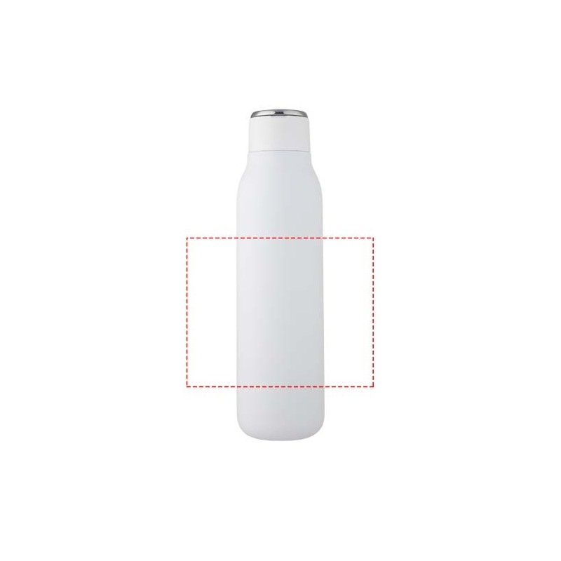 Bouteille isotherme Marka 600 ml avec couche de cuivre et avec boucle métallique 