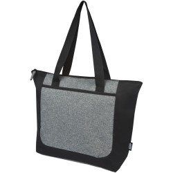 Sac shopping Reclaim recyclé GRS bicolore à fermeture éclair de 15 L 