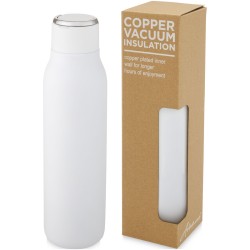 Bouteille isotherme Marka 600 ml avec couche de cuivre et avec boucle métallique 