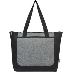 Sac shopping Reclaim recyclé GRS bicolore à fermeture éclair de 15 L 