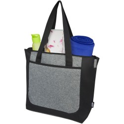 Sac shopping Reclaim recyclé GRS bicolore à fermeture éclair de 15 L 