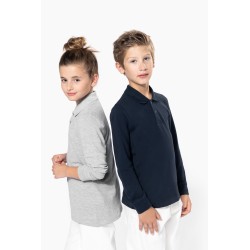 Polo manches longues enfant 
