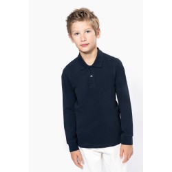 Polo manches longues enfant 