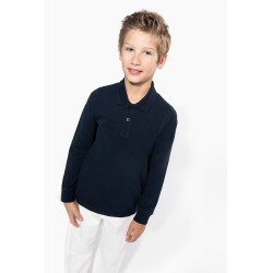 Polo manches longues enfant 