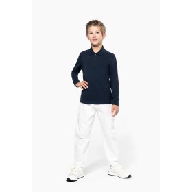Polo manches longues enfant 