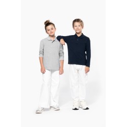 Polo manches longues enfant 