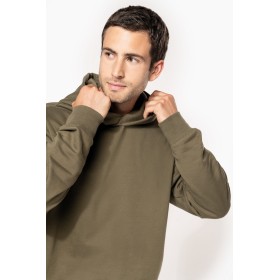 Sweatshirt à capuche molleton oversize unisexe 