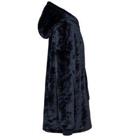 Plaid poncho unisexe 