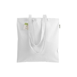 Shopper en coton organique 140g/m2, anses longues 