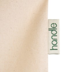 Shopper en coton organique 140g/m2, anses longues 