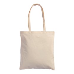 Sac Shopping en coton naturel, anses longues 
