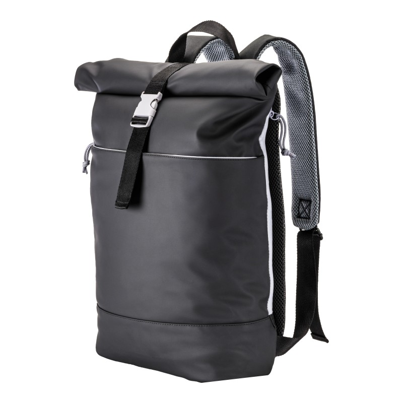 Sac à dos porte pc en soft pu water résistant. Compartiment pour ordinateur portable 