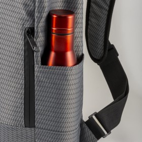 Sac à dos porte pc en polyester recyclé, avec teinture écologique 