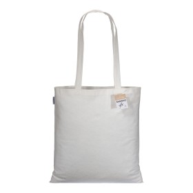 Tote-bag en fibre de bambou 135 g/m2, anses longues 