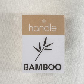 Tote-bag en fibre de bambou 135 g/m2, anses longues 