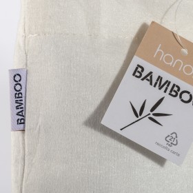 Tote-bag en fibre de bambou 135 g/m2, anses longues 