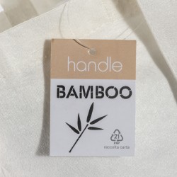 Tote-bag en fibre de bambou 135 g/m2, anses longues 
