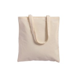 Shopper en coton 135 g/m, anses longues 