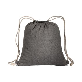 Sac à dos en coton recyclé effet mélange 