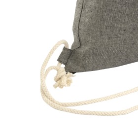 Sac à dos en coton recyclé effet mélange 