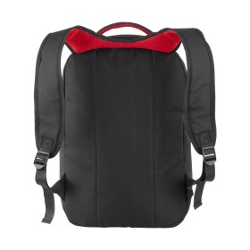 Sac-à-dos porte-pc en polyester 600D. Poche principale porte-pc et 3 poches frontales 