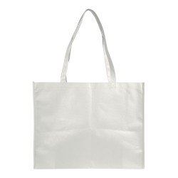 Sac shopper en TNT couture, anses longuest et soufflet 
