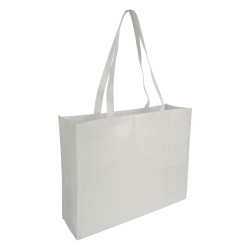 Sac shopper en TNT couture, anses longuest et soufflet 