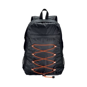Sac à dos rectrable en polyester 210D RISTROP avec 4 poches dont 2 latérales en filet 