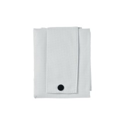 Shopper pliable avec soufflet en TNT 80g/m2, manches courtes 