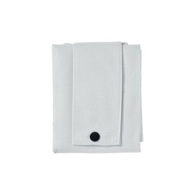 Shopper pliable avec soufflet en TNT 80g/m2, manches courtes 