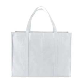 Shopper maxi avec soufflet en TNT 100 g/m2 cousu avec anses longues 