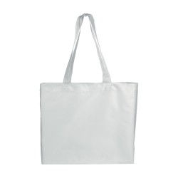 Shopper en polyester 210 D résistant à la chaleur, adapté pour l'impression à sublimation, 