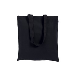 Shopper en coton 130 g/m,  anses longues 