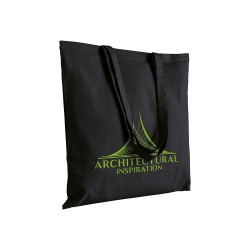 Shopper en coton 130 g/m,  anses longues 